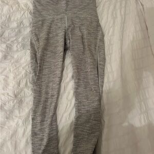 Gray lululemon Leggings size 2 length 23